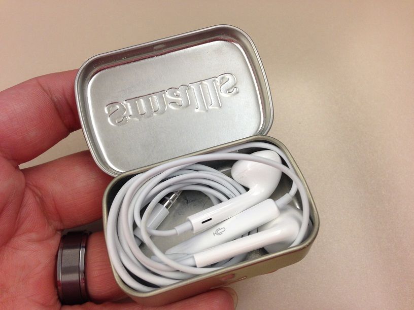 Altoids Earbud Case