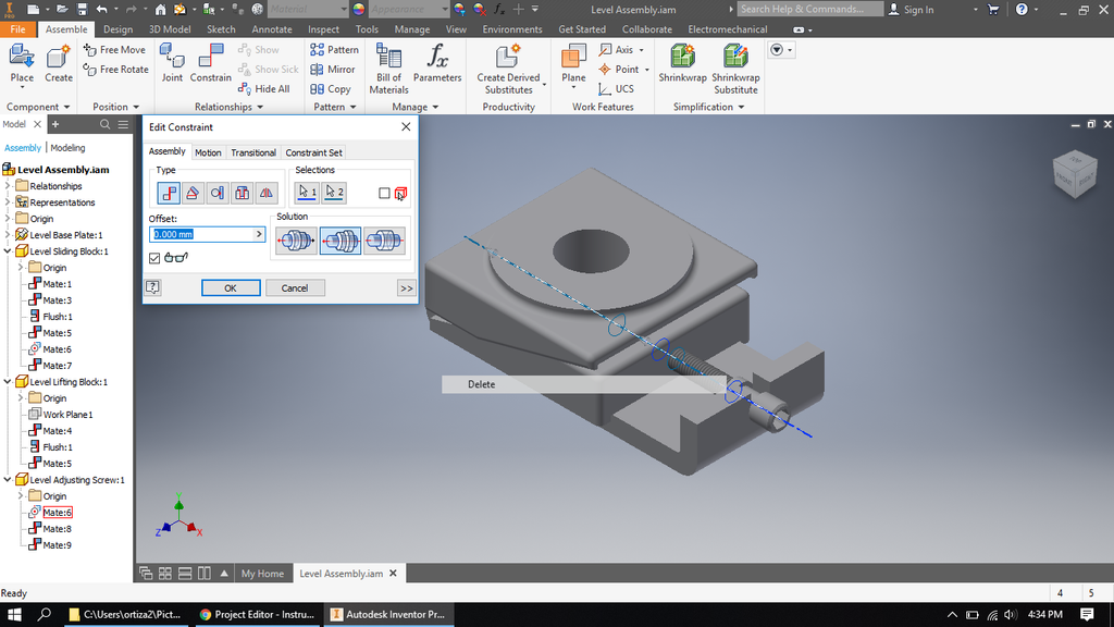 How to Make an Assembly in Inventor : 28 Steps - Instructables