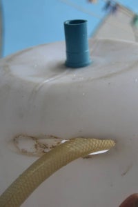 Fitting the Pump Outlet Hose