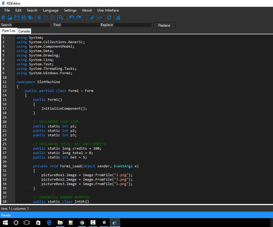 C# Text Editor in 15 Minutes