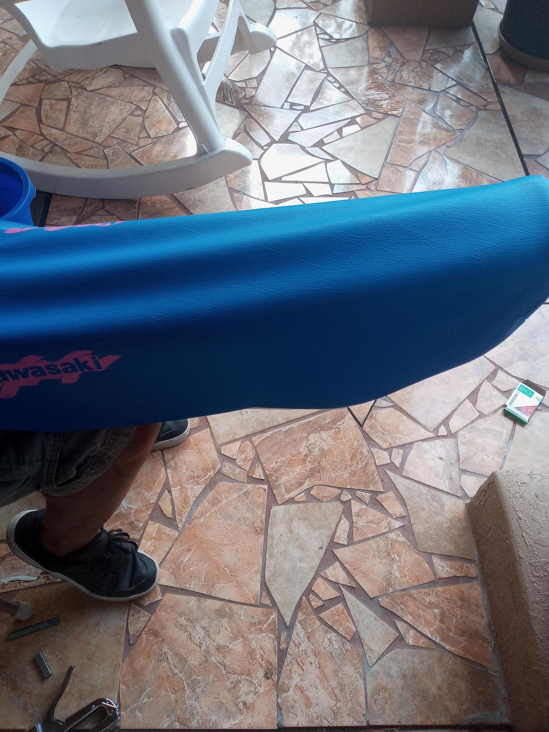 Old Dirt Bike Seat to Brand New Dirt Bike Seat 4 Steps Instructables