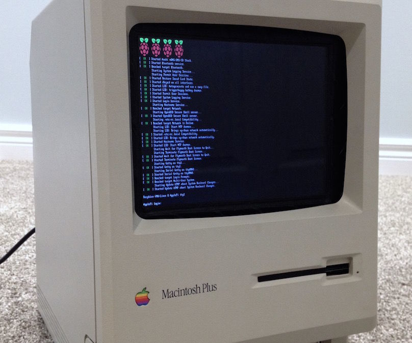 Making ApplePi, Merging a Vintage Macintosh Plus With the Raspberry Pi