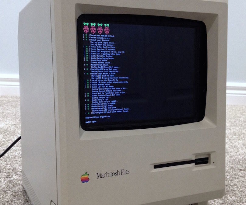 Making ApplePi, Merging a Vintage Macintosh Plus With the Raspberry Pi ...