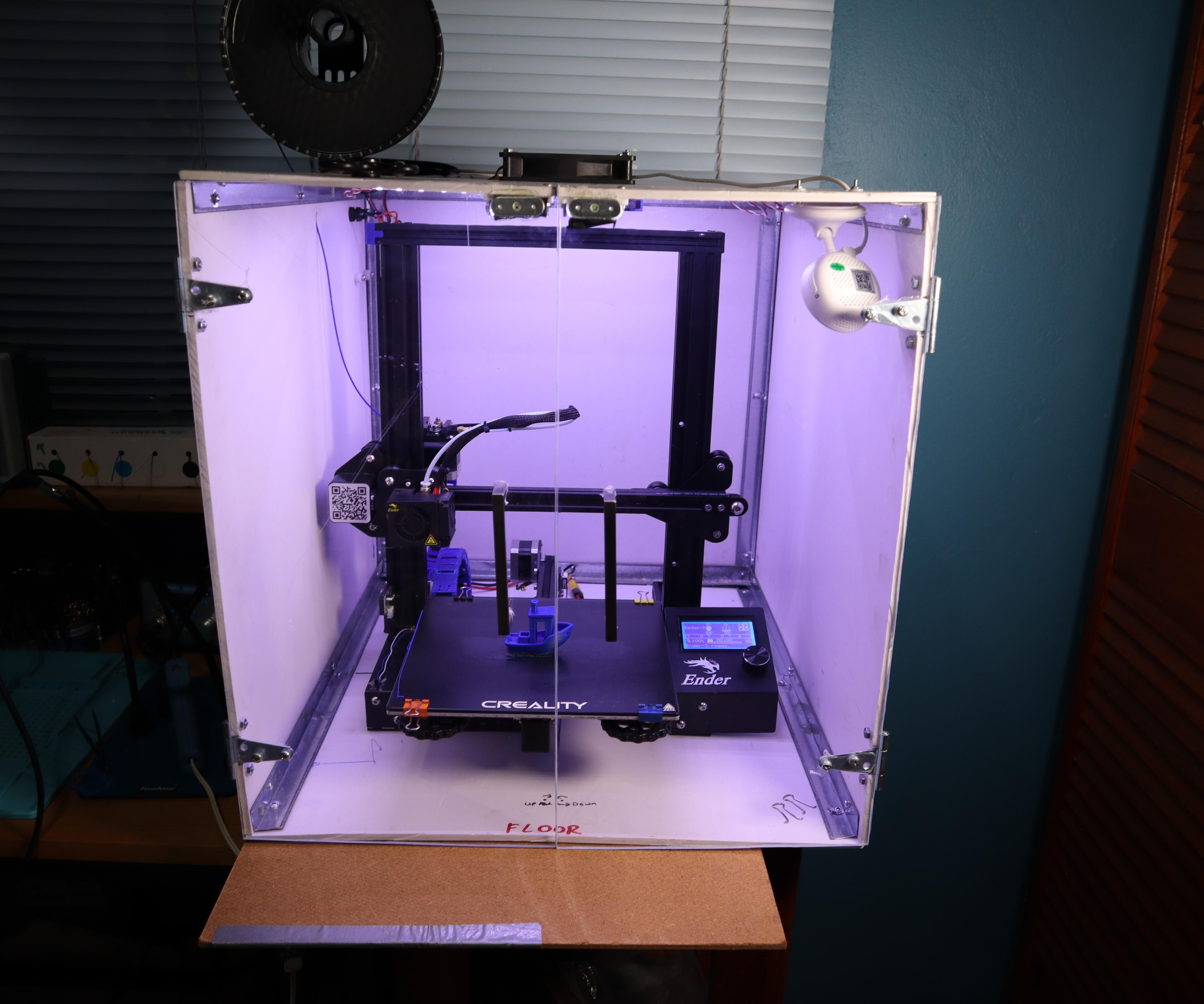 Cheap DIY 3D Printer Enclosure  Ender 3 : 10 Steps (with Pictures) -  Instructables