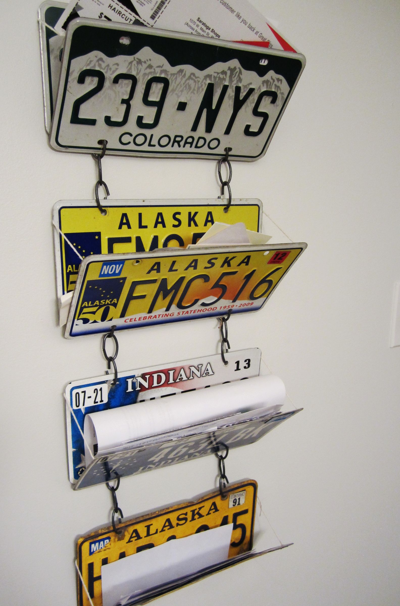 License Plate Mail Organizer (with Pictures) Instructables