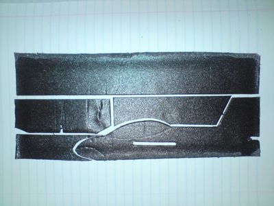 Polystyrene Throw Airplane
