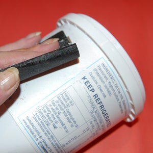 Clean and Sand the Container