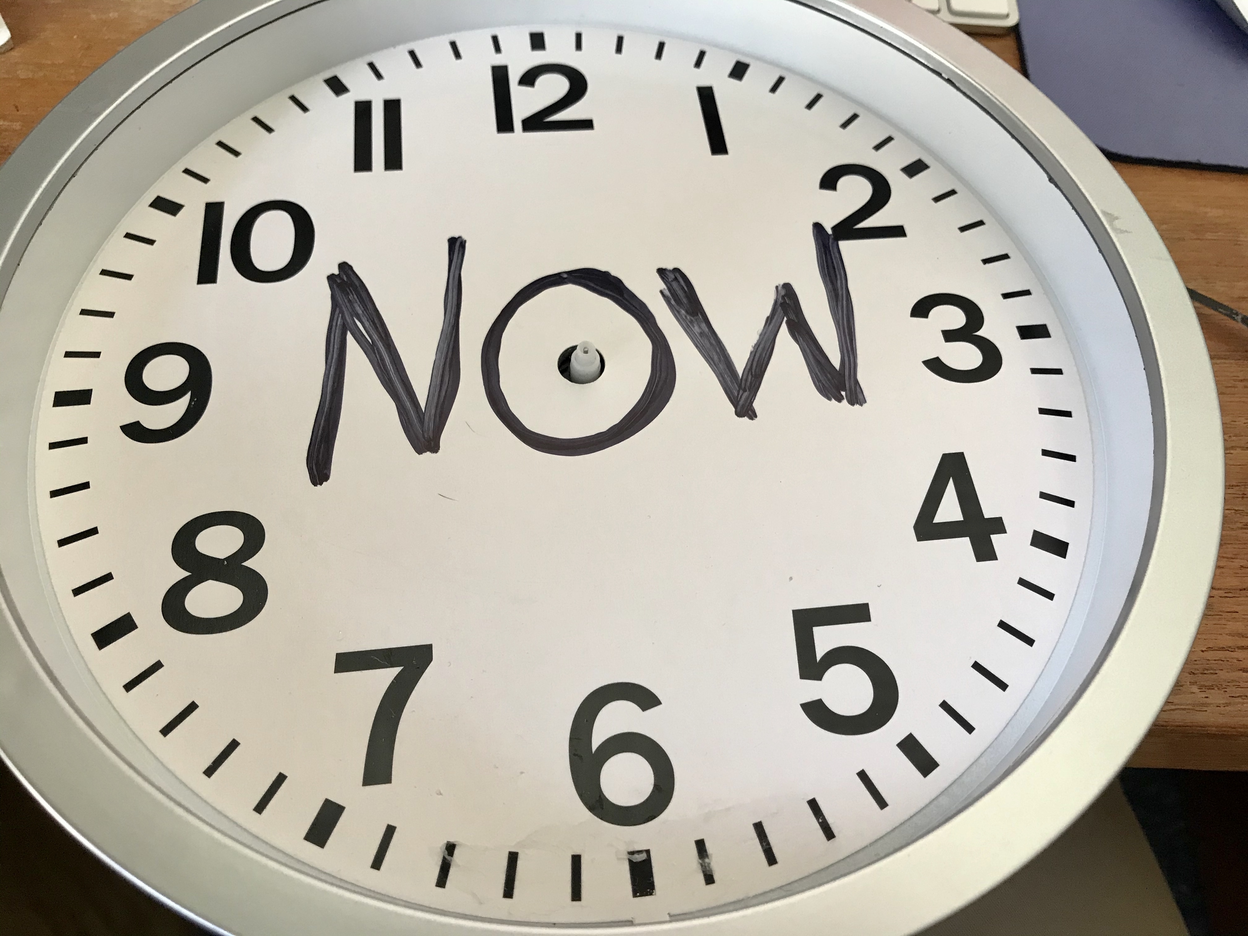 Mindfulness Clock 4 Steps Instructables