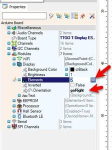 In Visuino Set Components