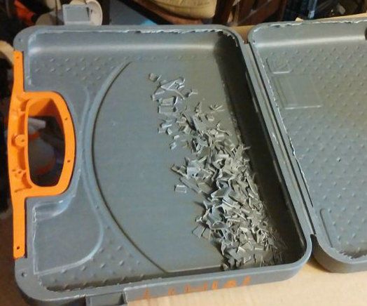 Mod of Home Depot Tool Kit Box to Make More Space