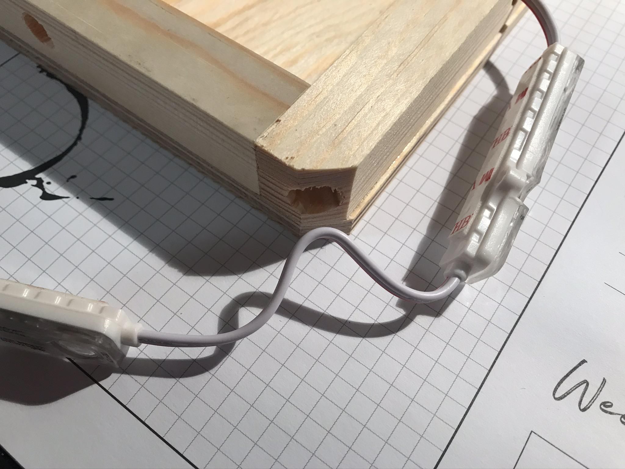 DIY Wood Wall Light Wall Lamp With End Grain Element 9 Steps (with