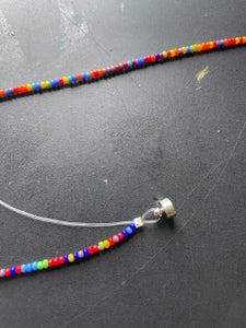 String the Beads & Finish the Necklace