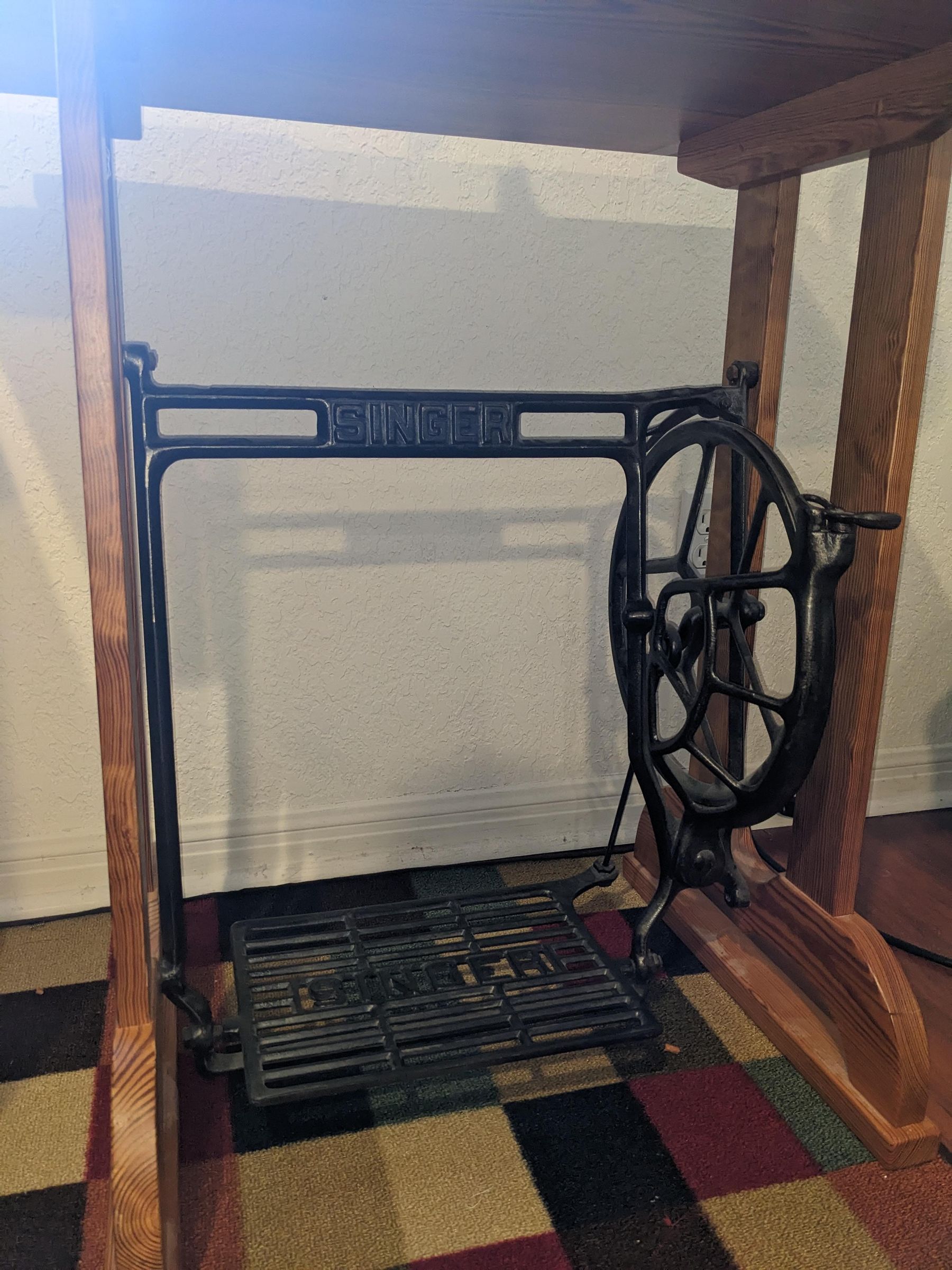 Freewheel Treadle Sewing Machine 3 Steps (with Pictures) Instructables