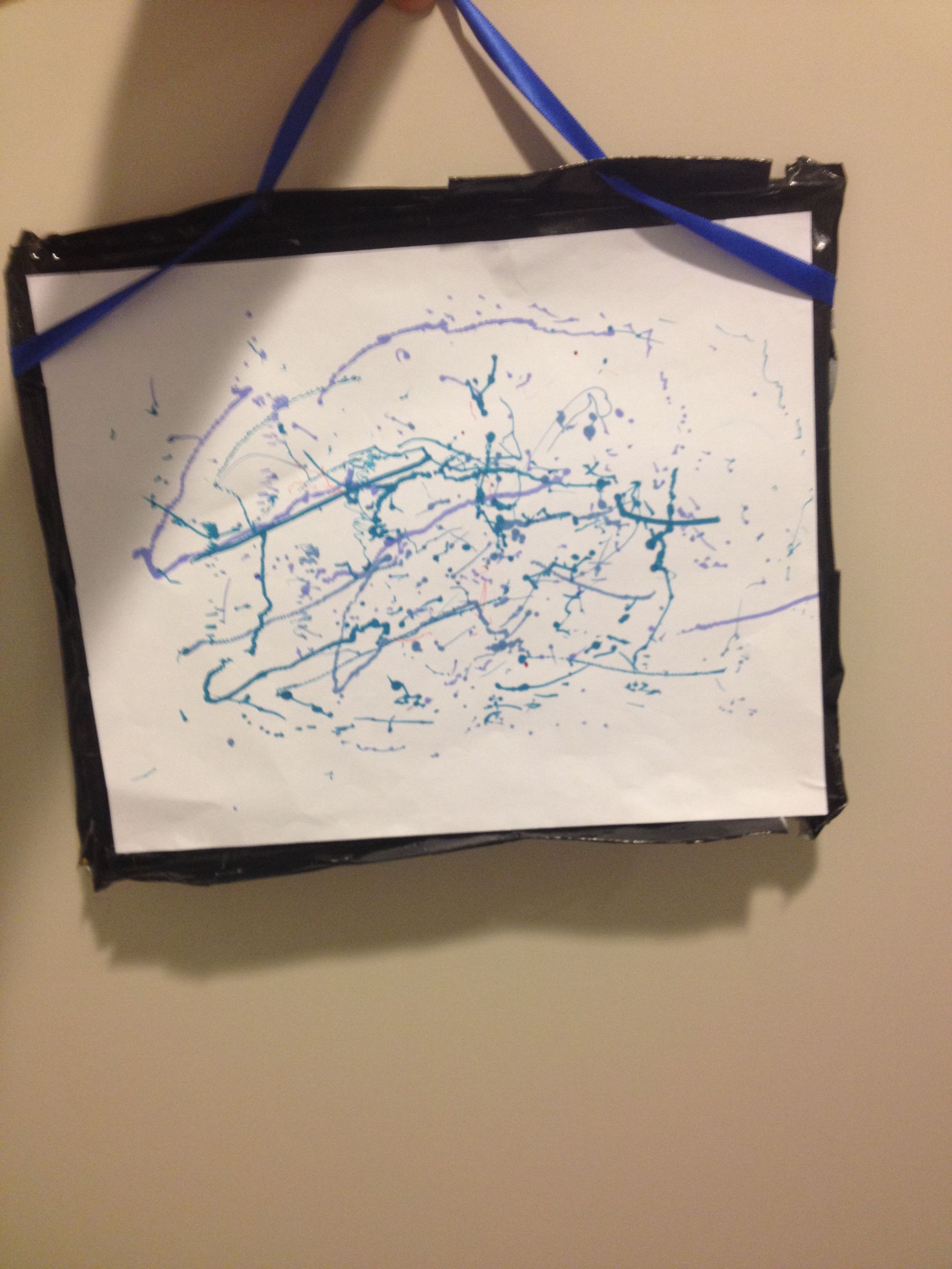 Duct Tape Picture Frame 10 Steps Instructables