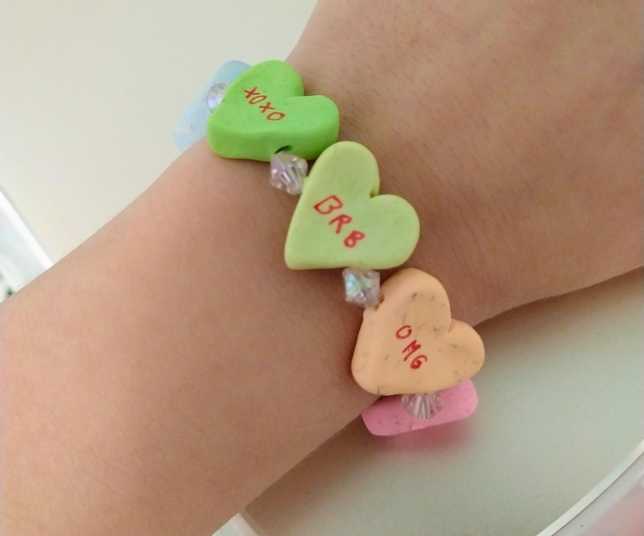 Conversation Heart Bracelet : 3 Steps - Instructables