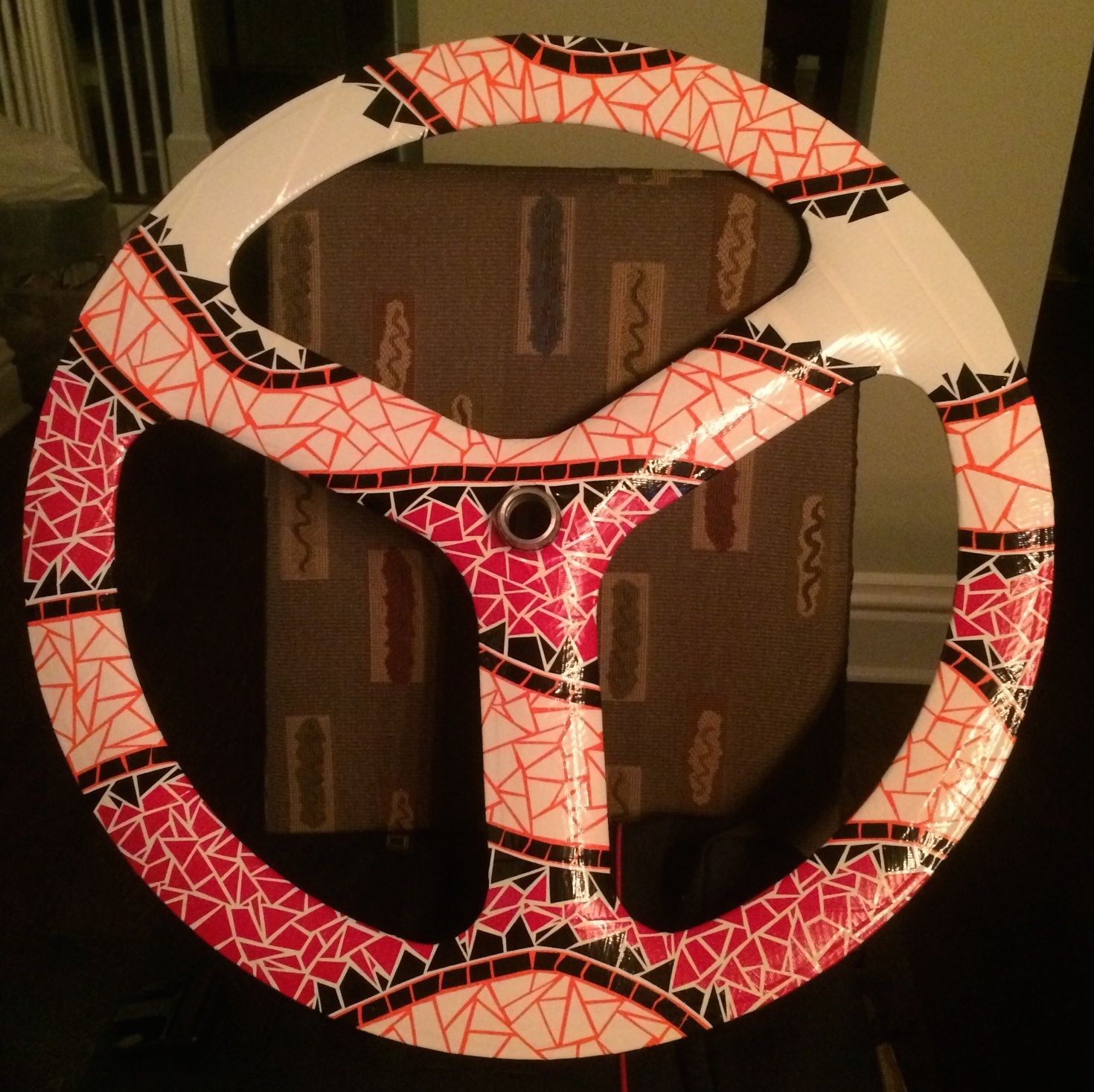 Duct Tape Bike Wheel Art 8 Steps (with Pictures) Instructables