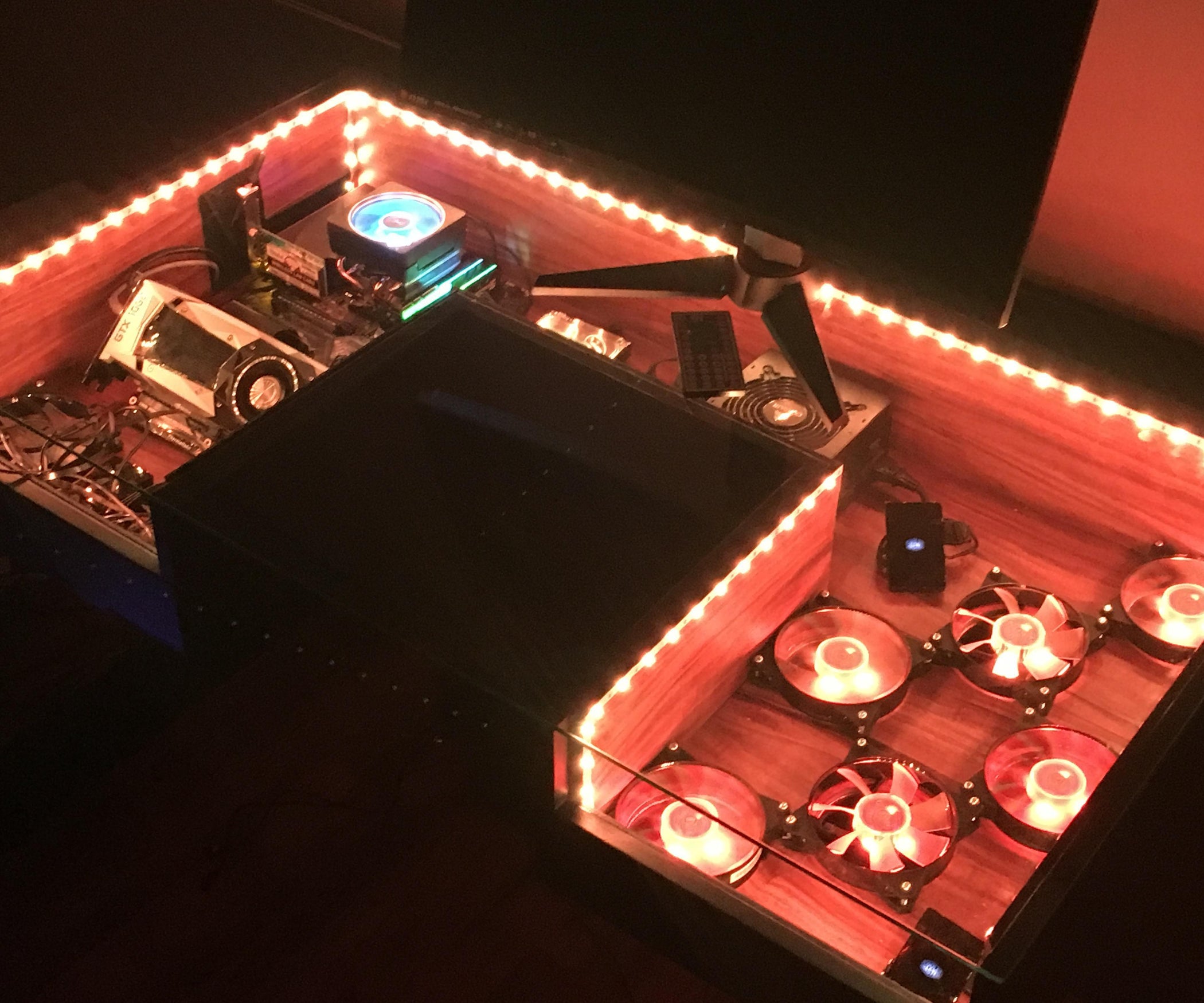 Computer Built Into a Desk : 13 Steps (with Pictures) - Instructables