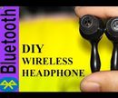 How to make wire Headphone Wireless Broken Headphone- Bluetooth Life Hack