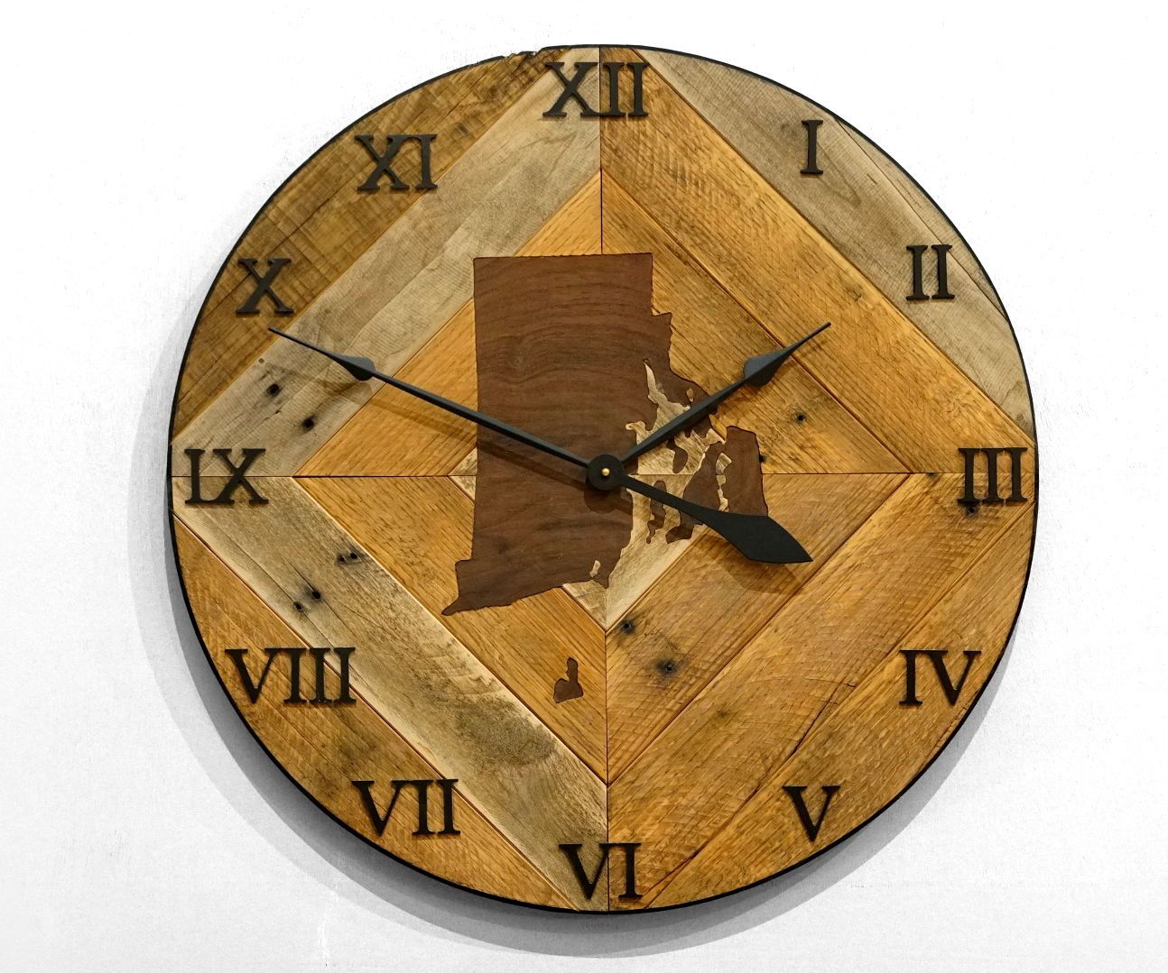 Pallet Wood Wall Clock