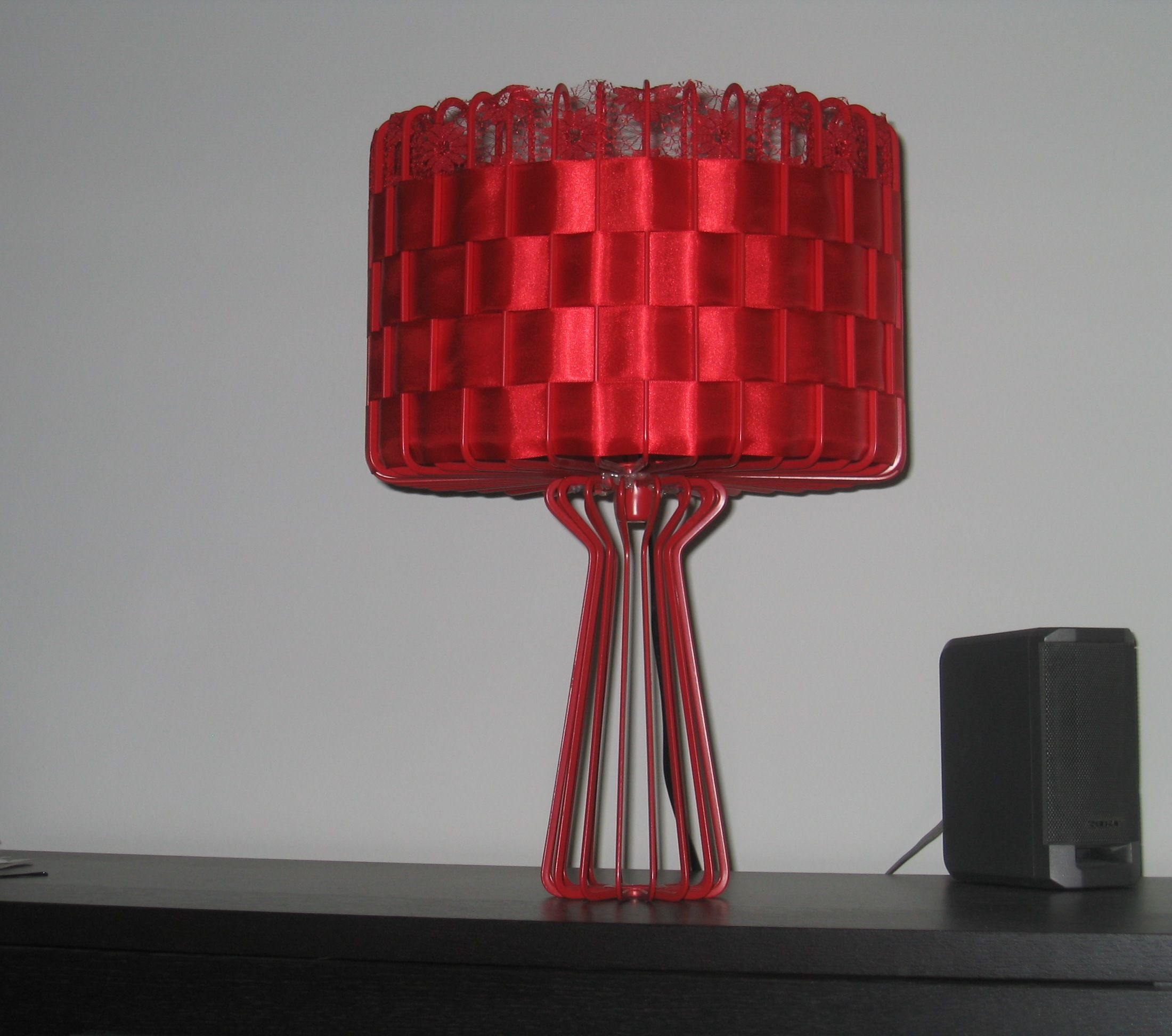 Candle holders to table lamp