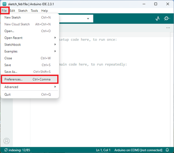 Installing ESP32 Board in Arduino IDE 2
