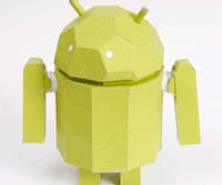 Android Robot - Print Out and Make