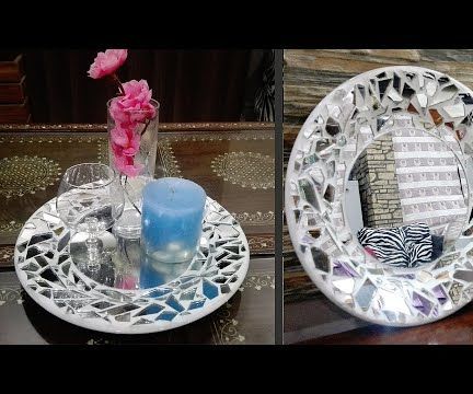 Decoration Idea || Mosaic Art || Cement Craft Idea