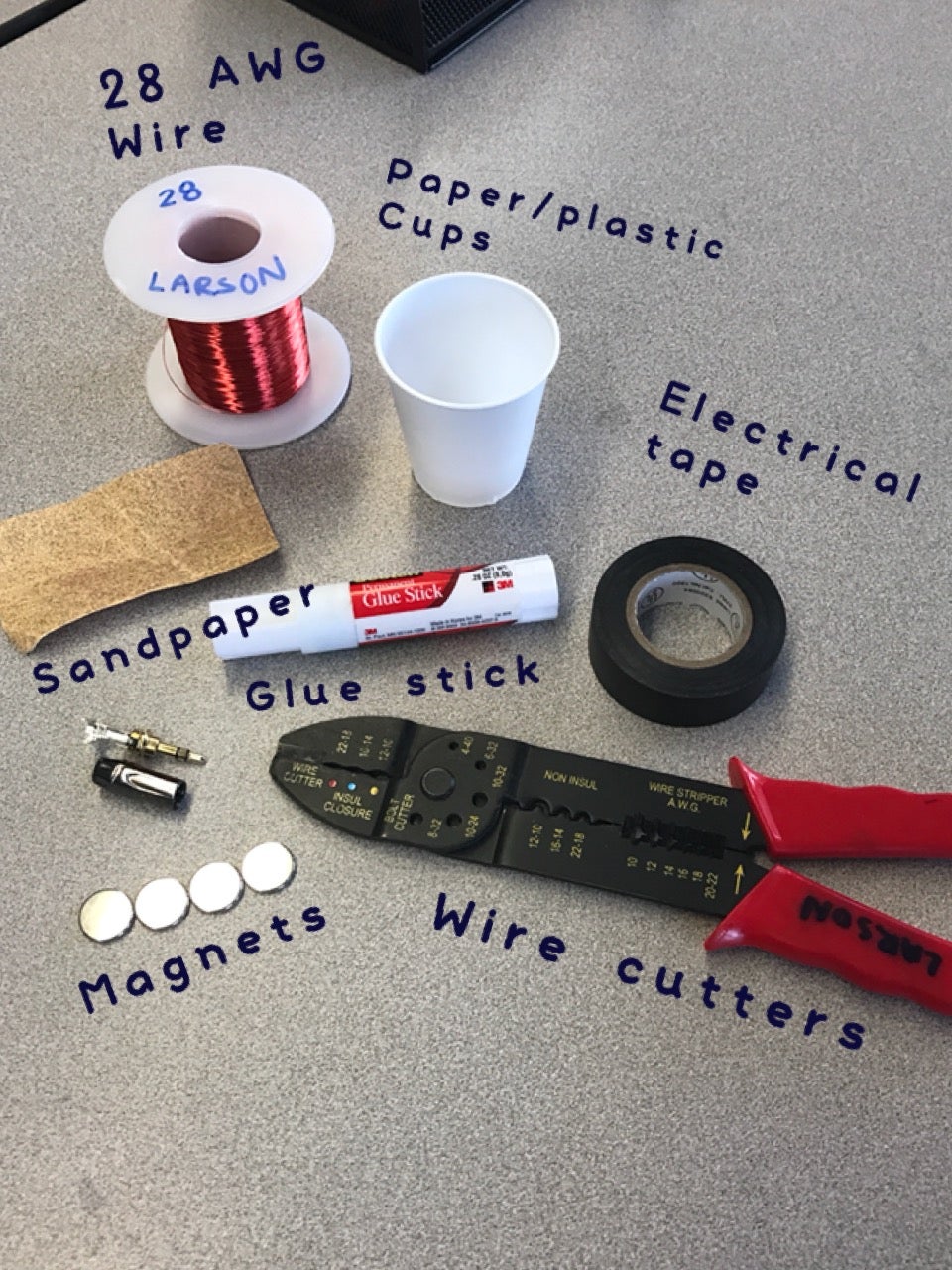 Step 1: Material List