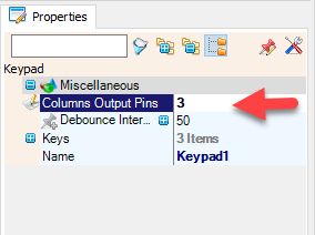 In Visuino Set Components
