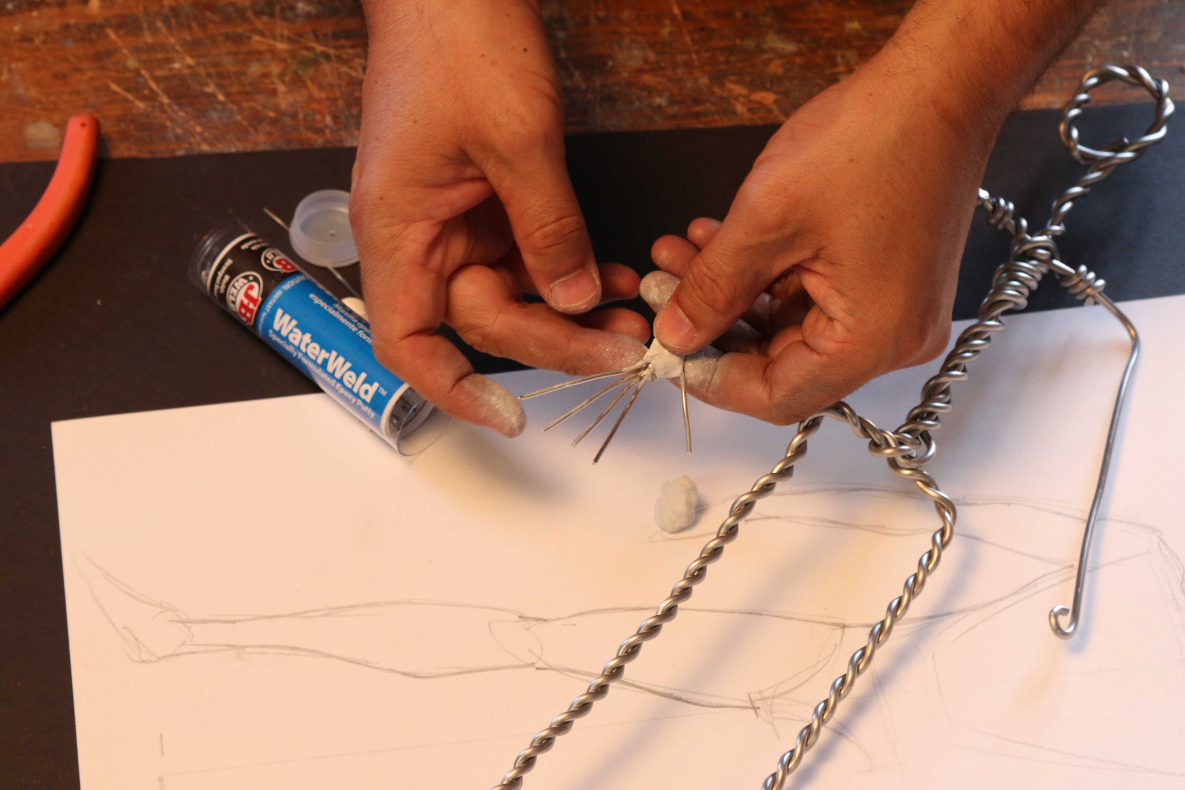 Making an Armature for a Clay Sculpture : 21 Steps (with Pictures ...