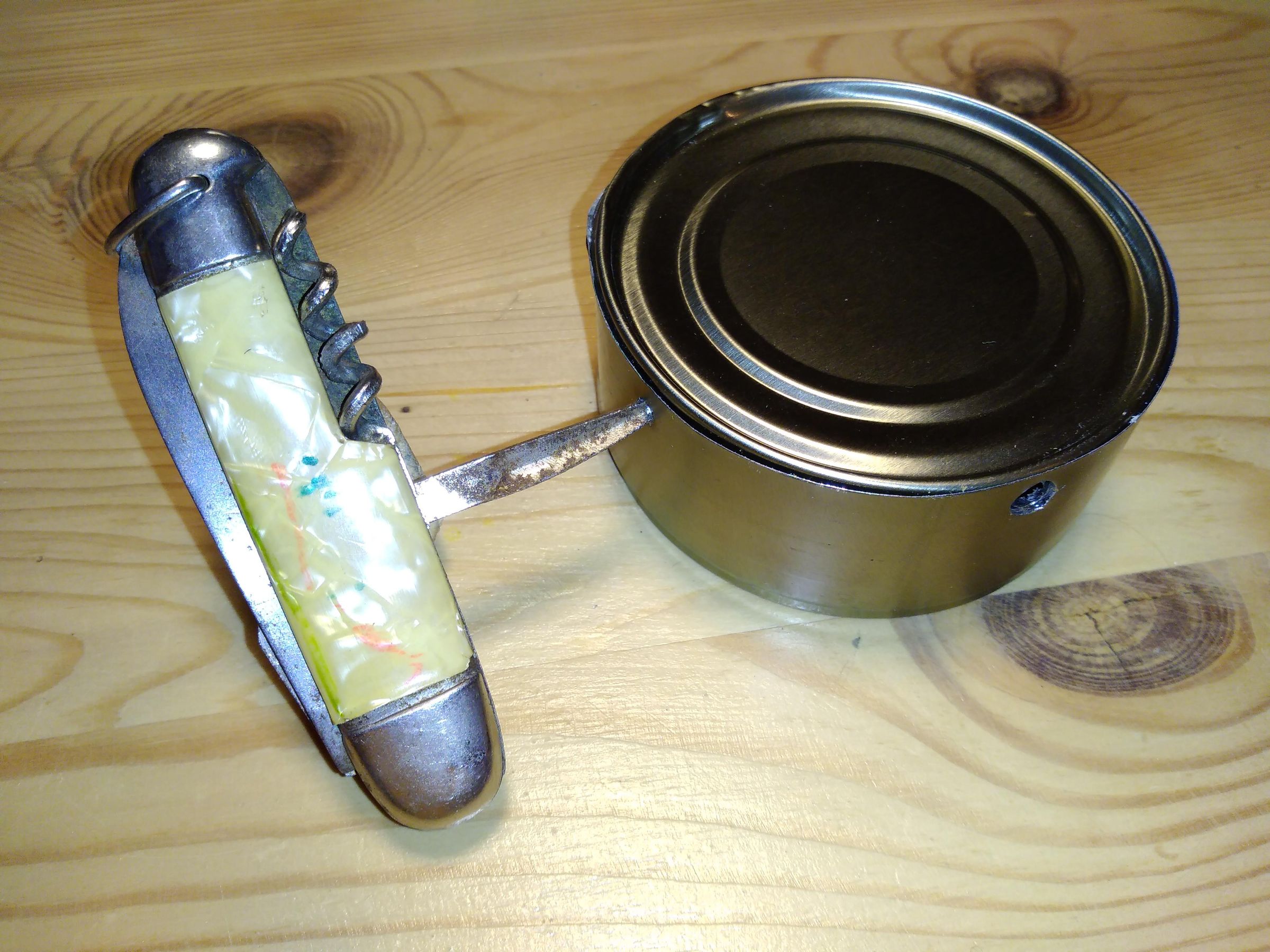 Tuna Can Alcohol Stove 6 Steps Instructables