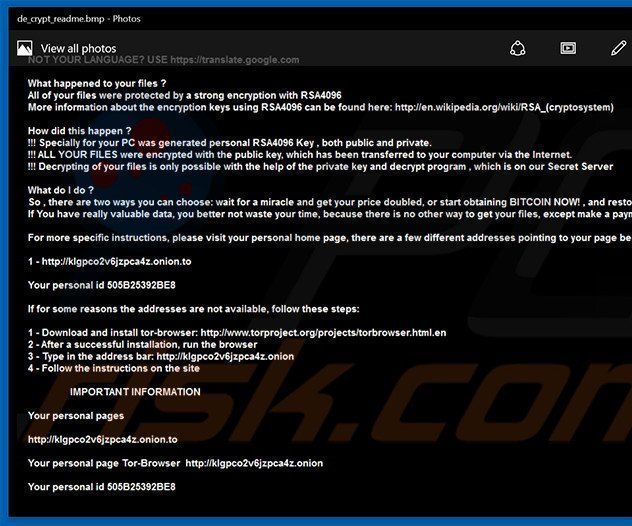 I Have Ransom-ware! CryptXXX File Recovery