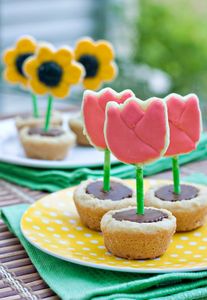 Flower Pot Cookies