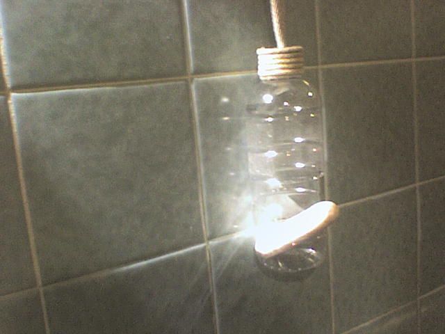 The Simple Mans Shower Caddy From Recycled Water Bottle