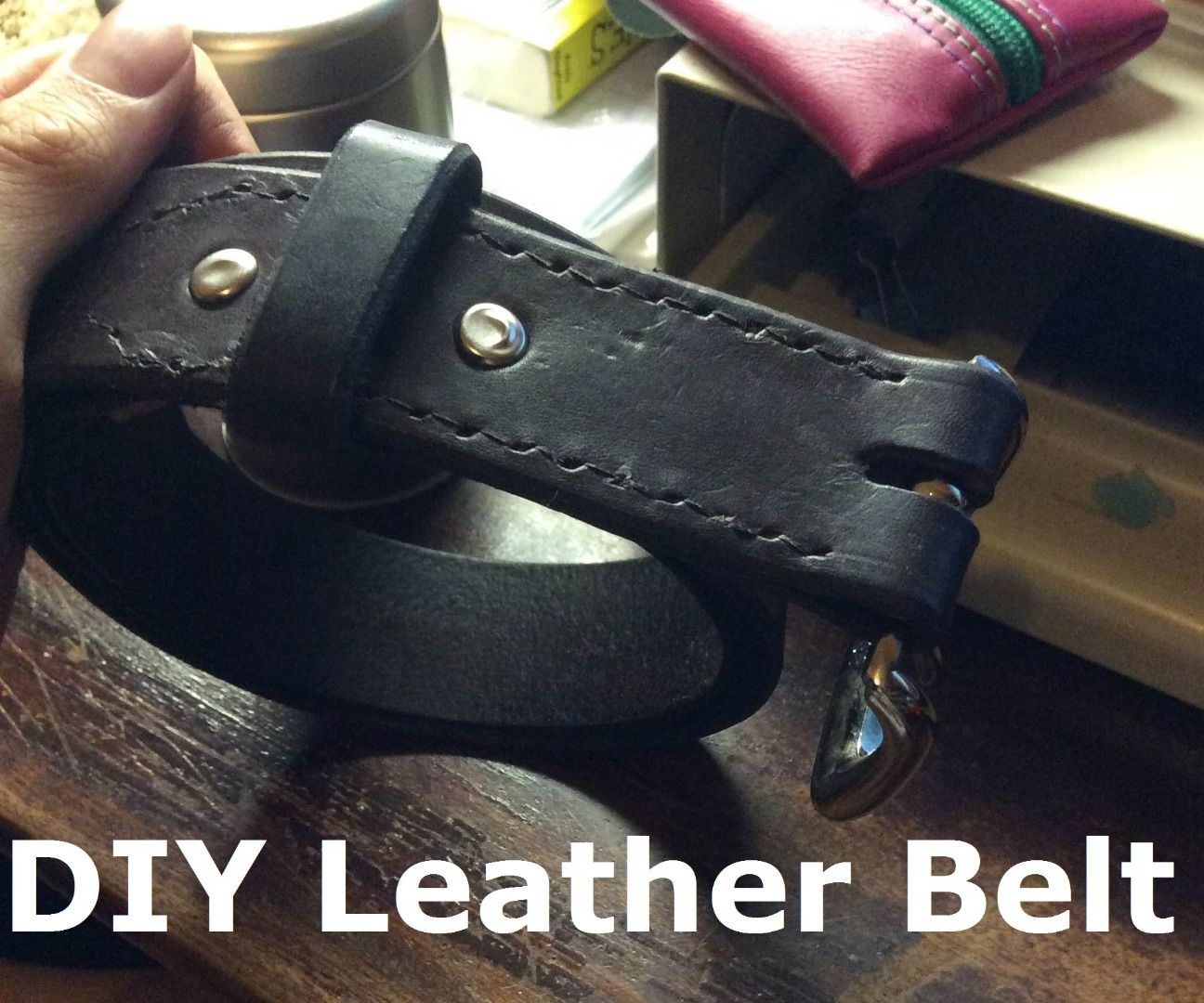 How to Make a Leather Belt