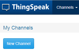 Setting Up Thinkspeak Account