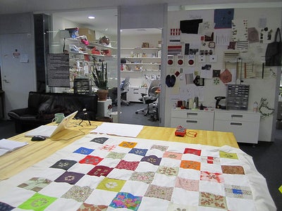 Tilt Sensing Quilt