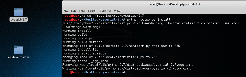 Installing PySerial