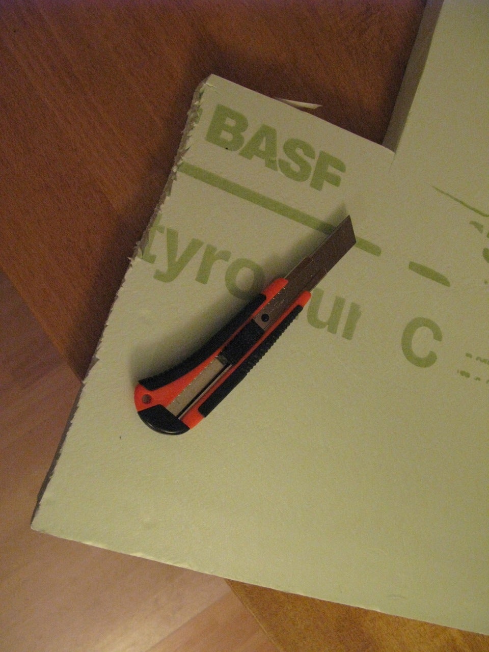 Ergonomic Polystyrene Keyboard and Trackpad Holder