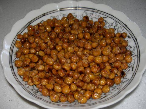 Easy Crispy, Crunchy, Tasty, Healthy Snack - Baked Chick Peas