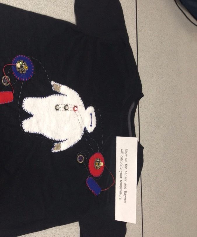  Interactive Baymax Shirt!