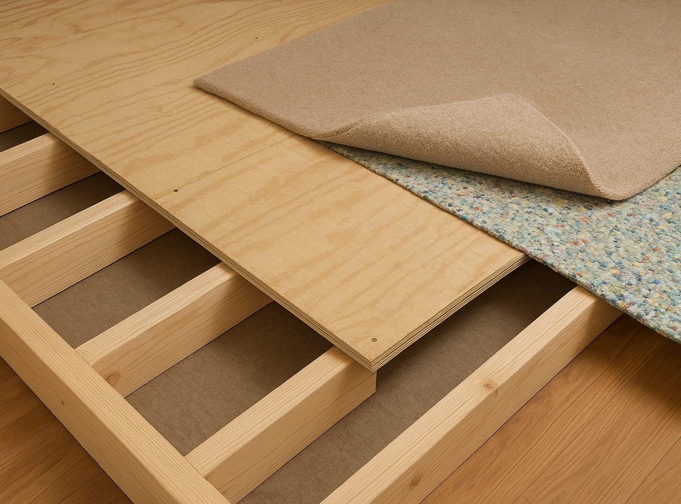 Find Floor Joists Under Carpet - End Squeaky Floors