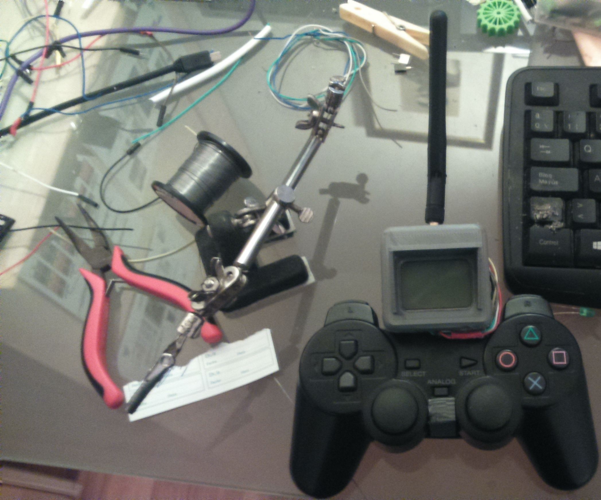 Arduino-PsX-2.4Ghz-Nokia5110