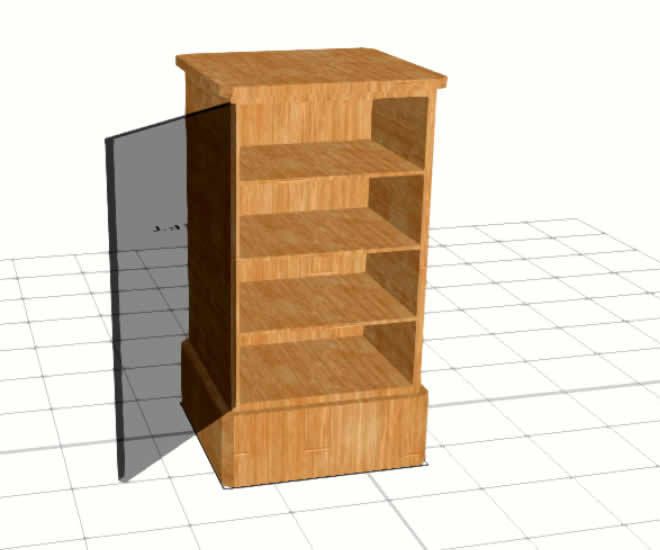 SelfCAD 3D Cabinet