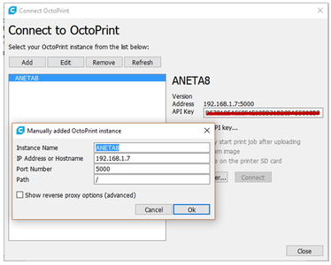 Setup Cura (optional)