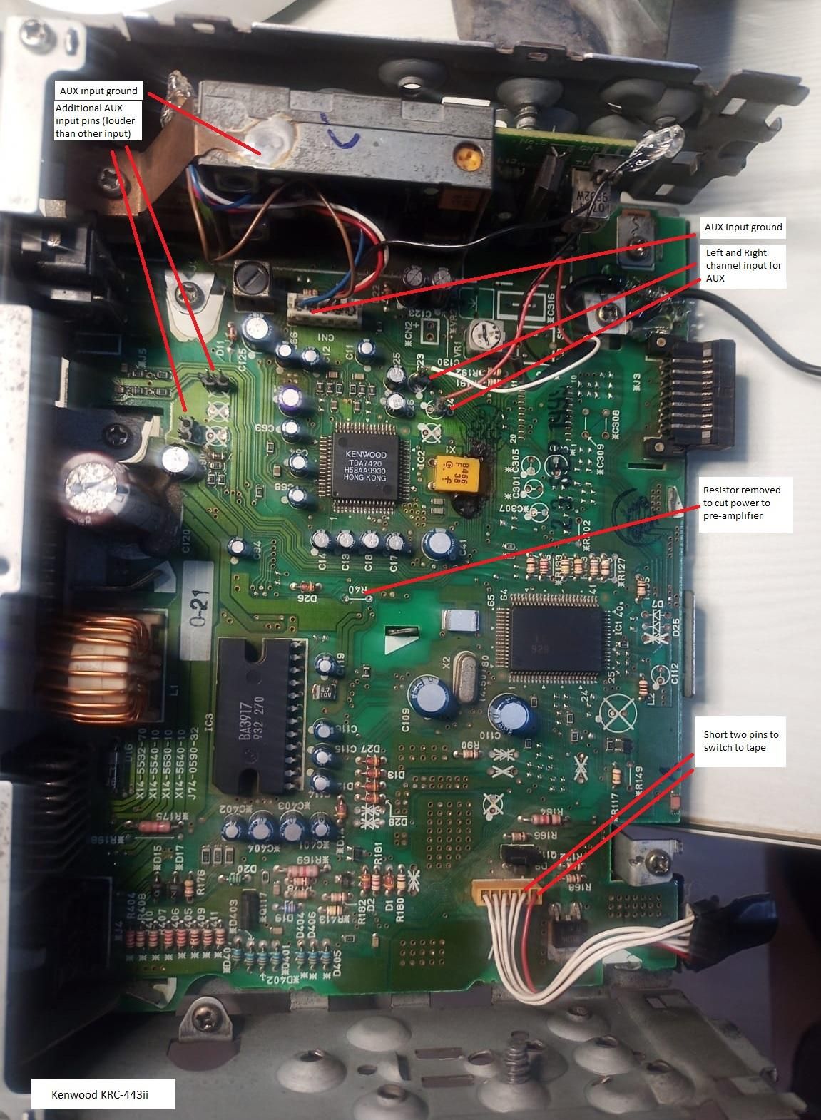 Add AUX IN to an Old Car Cassette Player 3 Steps Instructables