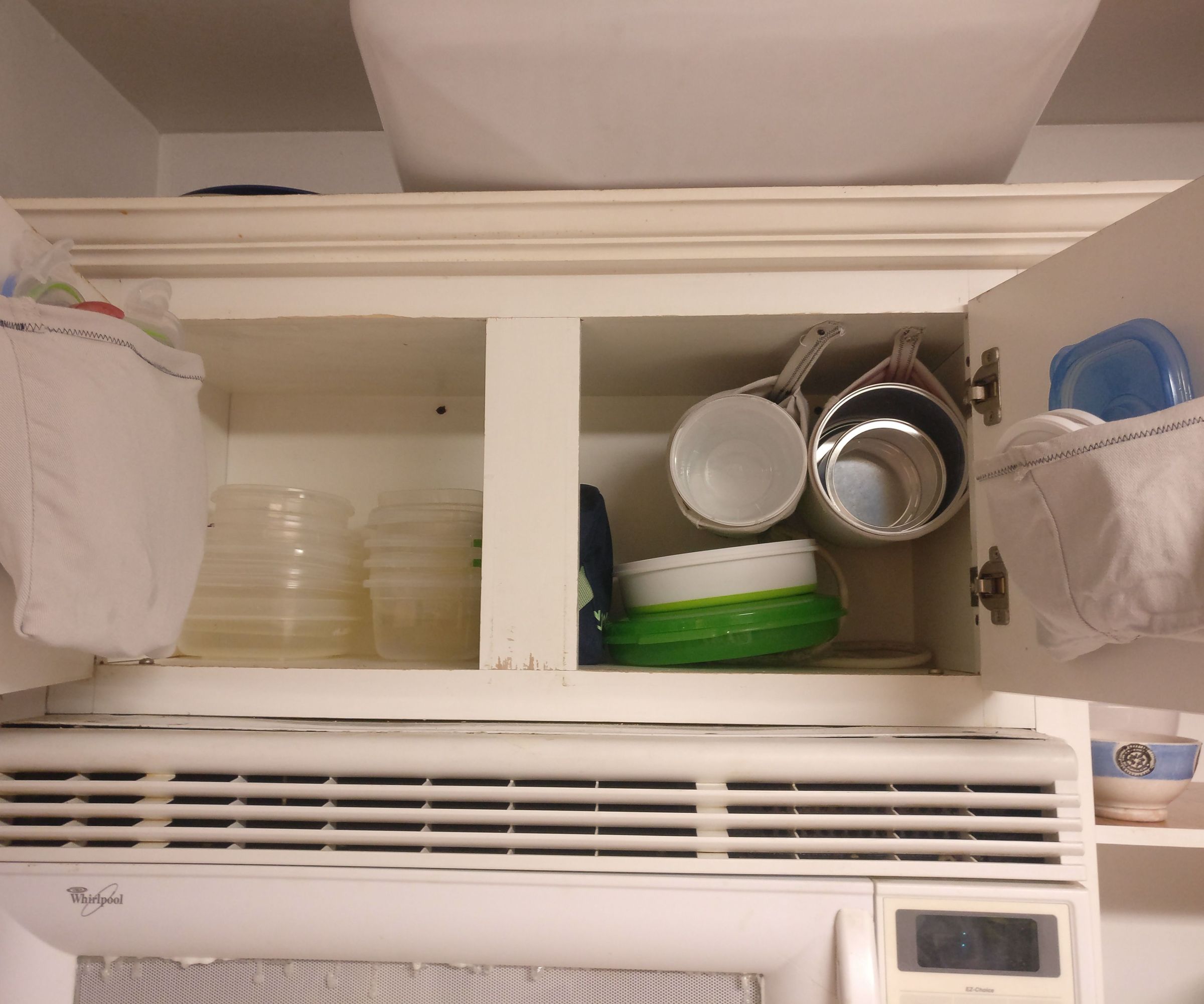Up-cycled: Sewn Tupperware Organizers From Old Pant Legs