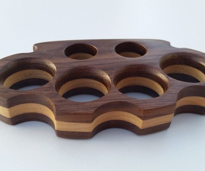 Wooden Knuckle Dusters