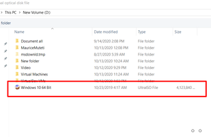 13. Pilih ISO Anda Sebagai Disk Startup. di Jendela 'Pilih Disk Start-up', Klik Ikon Folder dan Arahkan ke ISO Windows 10.
