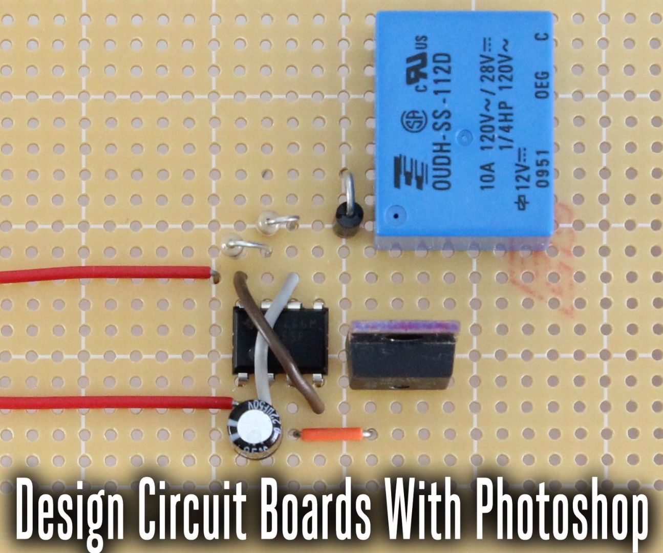 Design Circuit Boards Using Photoshop